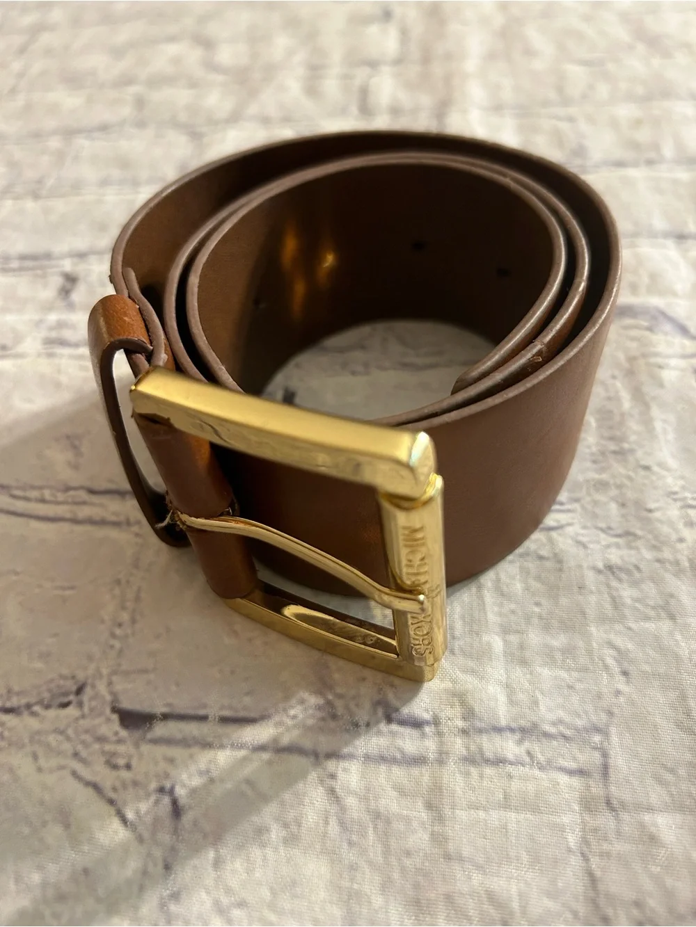MICHAEL MICHAEL KORS & MICHAEL KORS LOT OF (3) WOMEN’S BELTS BROWN & BLACK STUDS